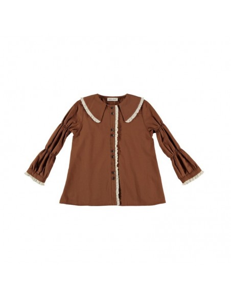 Blouse discount en cuir